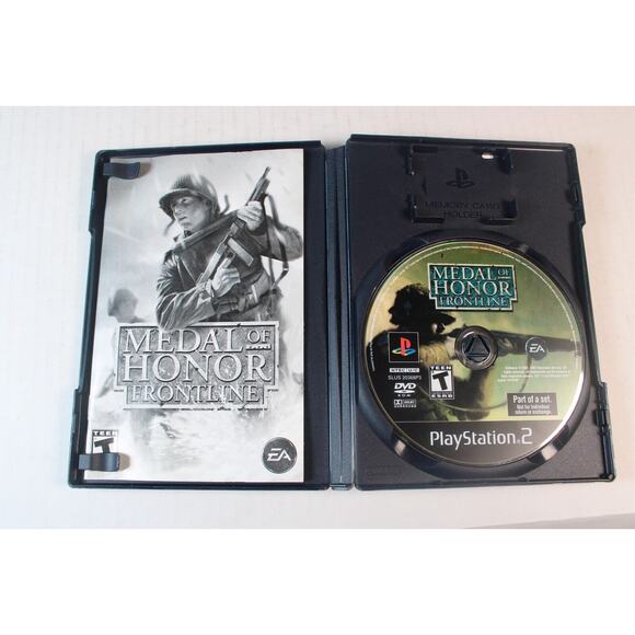Medal of Honor: Frontline (Sony PlayStation 2, 2002, PS2) Authentic, complete - Picture 4 of 7